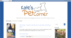 Desktop Screenshot of katespetcorner.com